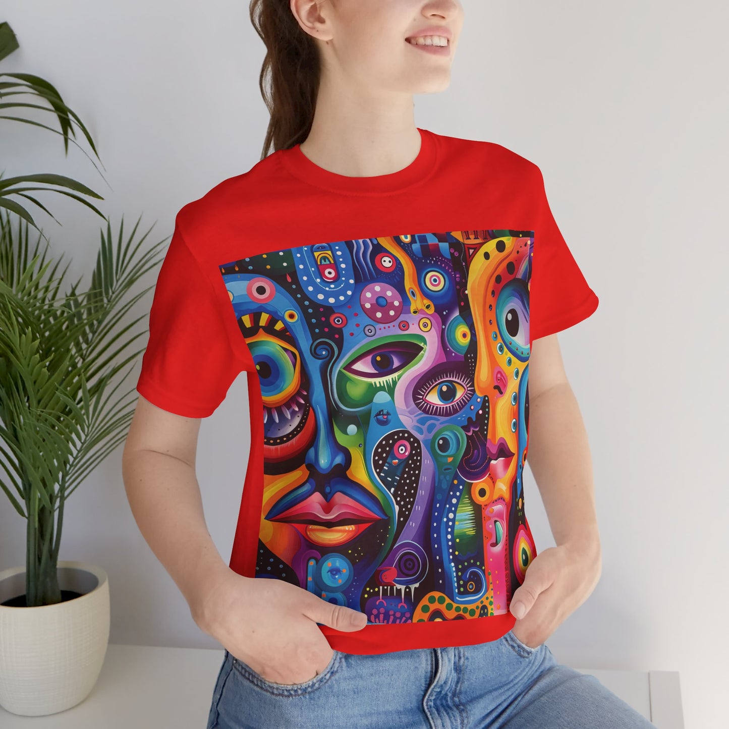 Psychedelic Visions Unisex Jersey Short Sleeve Tee