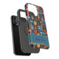 Personalized Colorful Abstract Faces Clear Impact-Resistant Case