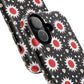 Crimson Spark Radiance Bold Floral Magnetic iPhone Cases, Stylish Tough Cases, Unique iPhone Accessories, Perfect Gift for Her, Trendy Tech Gear.