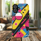 Electric Motion Mix iPhone Cases for Creative Souls | Tough iPhone Magnetic Cases, Stylish Protection, Unique iPhone Accessories, Gift for Art Lovers, Retro Vibes