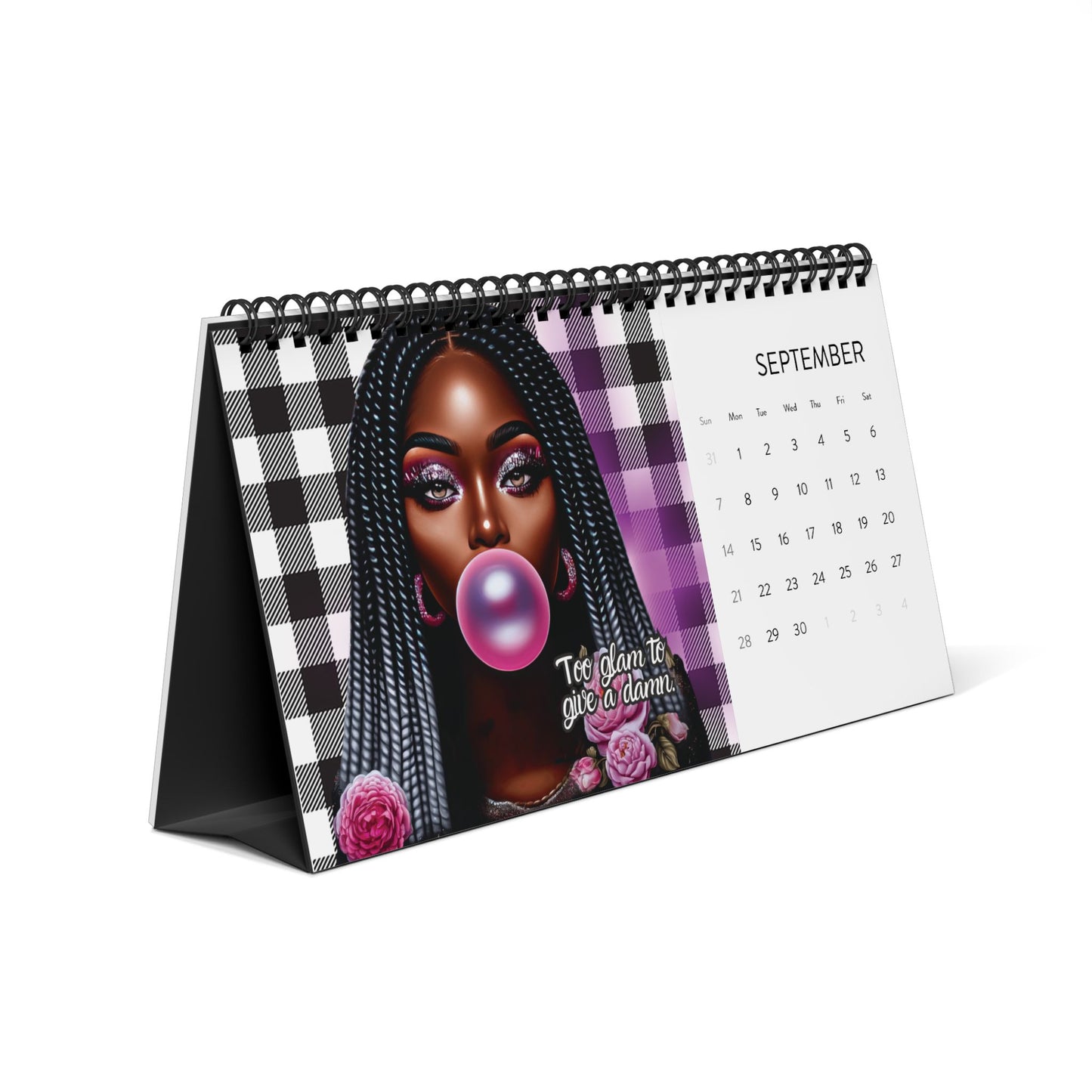 365 Days of Sass: A Year of Bold & Brilliant Attitude Desktop Calendar | Vibrant & Stylish (2025 grid)