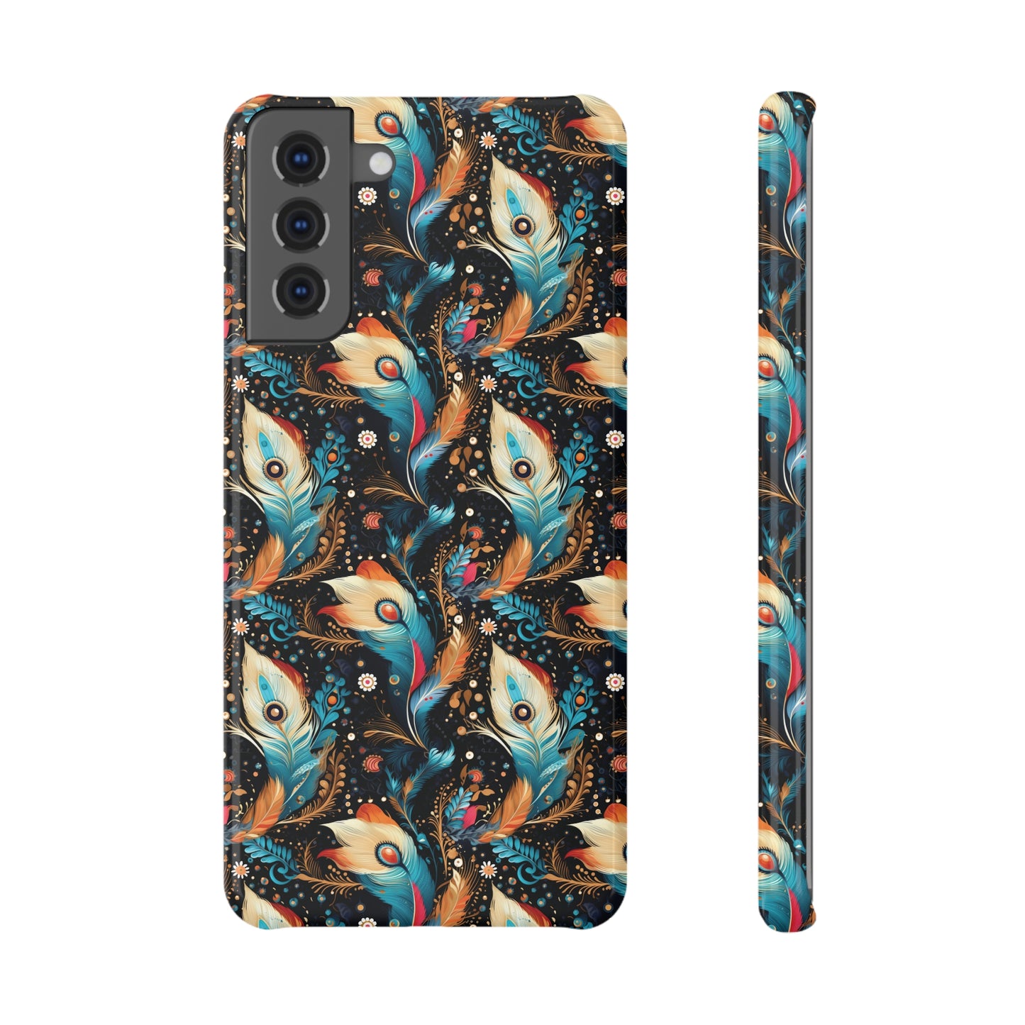 Ethereal Feathers Samsung Galaxy Slim Snap Case