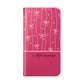 Personalized Pink Bow Coquette Flip iPhone and Samsumg Case — Custom Name or Affirmation Wallet Cover