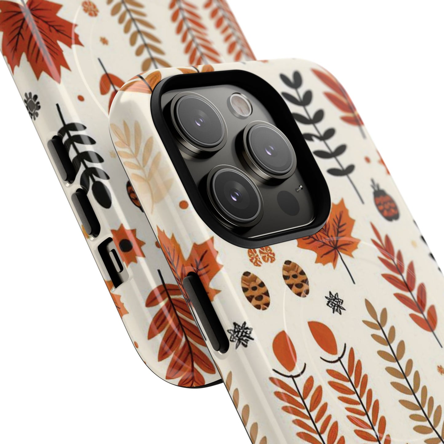 Autumn Whimsy Woods Tough iPhone Magnetic Case, Autumn iPhone Cover, Seasonal iPhone Accessories, Cute Gift for Fall Lovers, Nature-Inspired Design