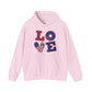 Patriotic LOVE Unisex Heavy Blend™ Hooded Sweatshirt