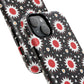 Crimson Spark Radiance Bold Floral Magnetic iPhone Cases, Stylish Tough Cases, Unique iPhone Accessories, Perfect Gift for Her, Trendy Tech Gear.