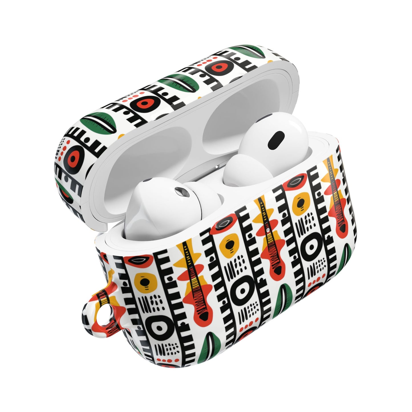 Afrobeat Harmony AirPod Cases - Stylish Protection with Bold Patterns-Airpods Pro Gen 1 and 2, Gen 1 to 4.