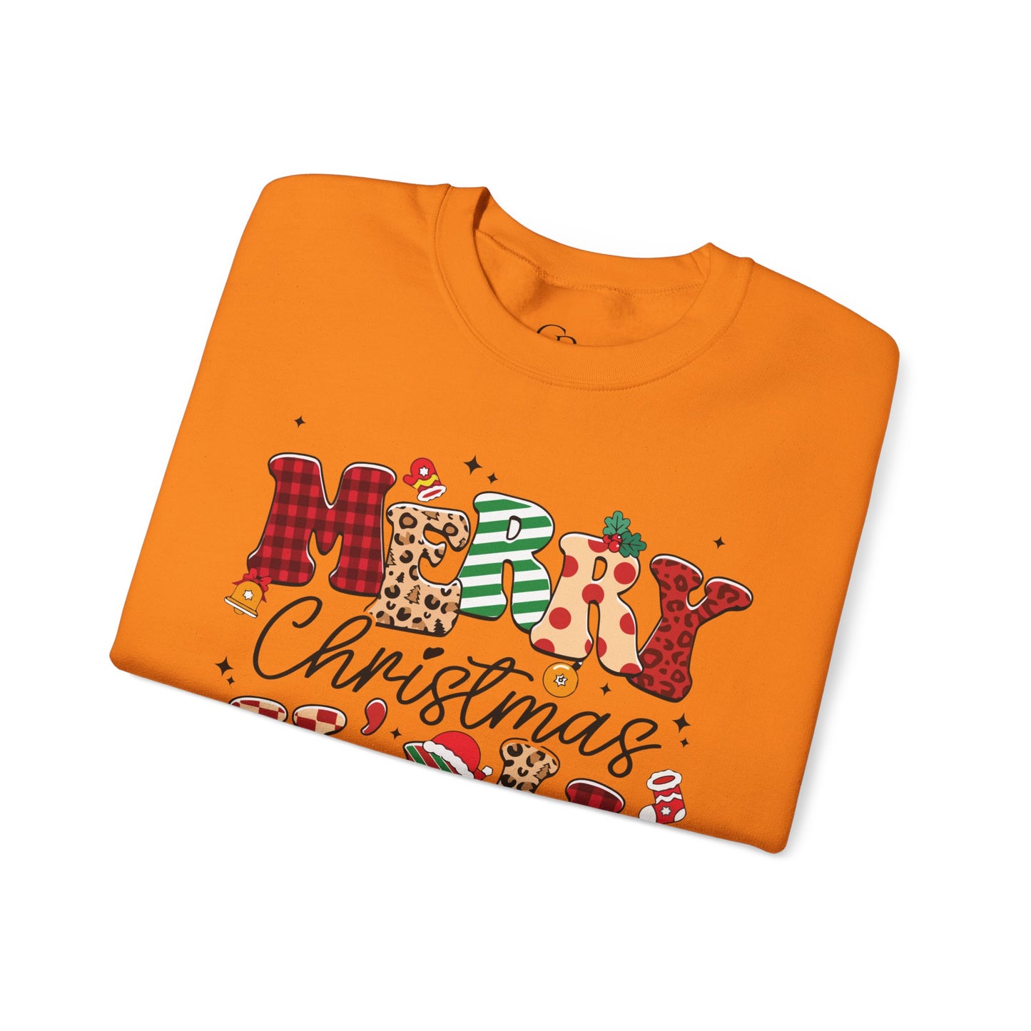 Merry Christmas Unisex Heavy Blend™ Crewneck Sweatshirt