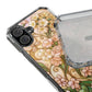 Floral Vintage Art Stained Glass Effect Nouveau Clear Magnetic Impact Case
