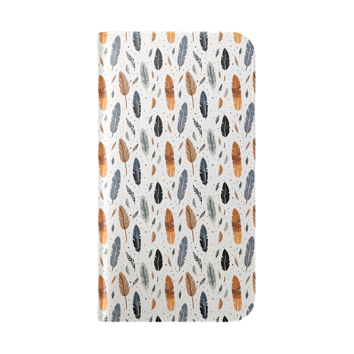 Whispering Feathers iPhone and Samsung Flip Cases