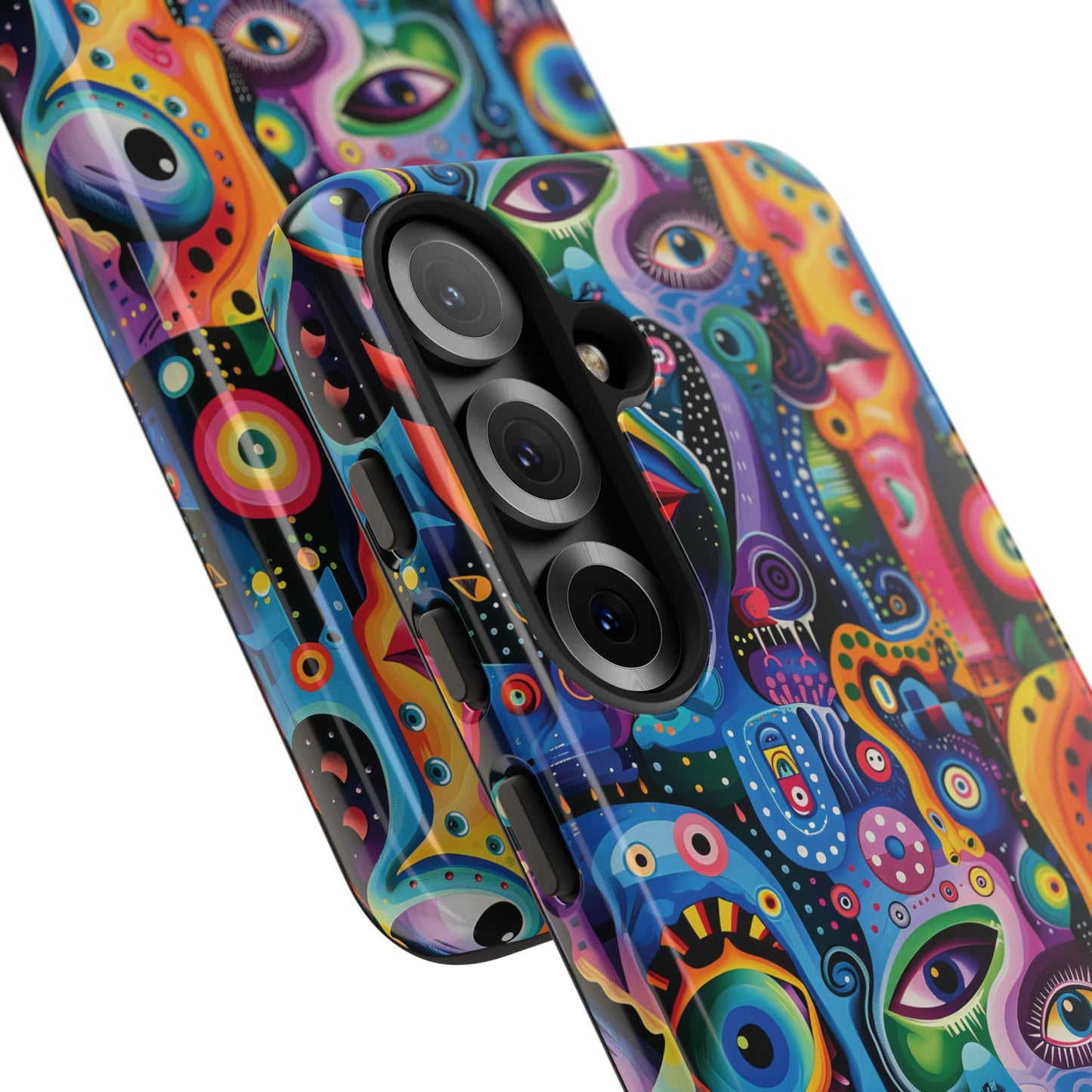 Psychedelic Visions Vibrant Art Google Pixel, iPhone and Samsung Phone Case - Tough Cases for Creative Souls