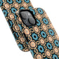Sahara Star Mosaic Colorful Geometric iPhone Cases, Tough Magnetic iPhone Cases, Vibrant Design iPhone Cover, Durable iPhone Protection, Stylish Tech Accessories.