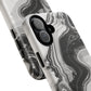 Black Marble Magnetic iPhone Case for Tough Protection, Stylish iPhone Mobile Accessory, Fashionable Gift, Unique Marble iPhone Design, Durable Smartphone Cover