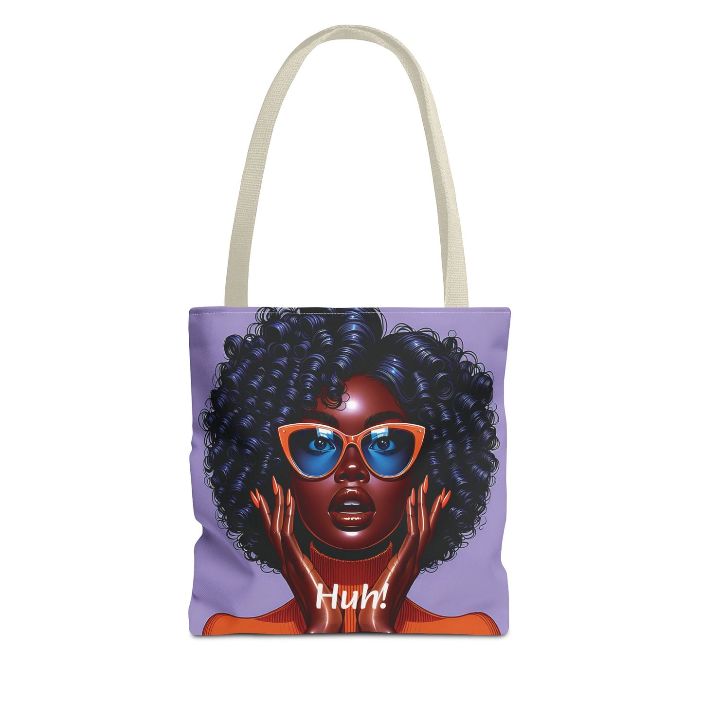 Afro Luxe Glow Tote Bag