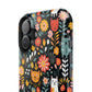 Whimsical Feline Garden Magnetic Tough iPhone Cases