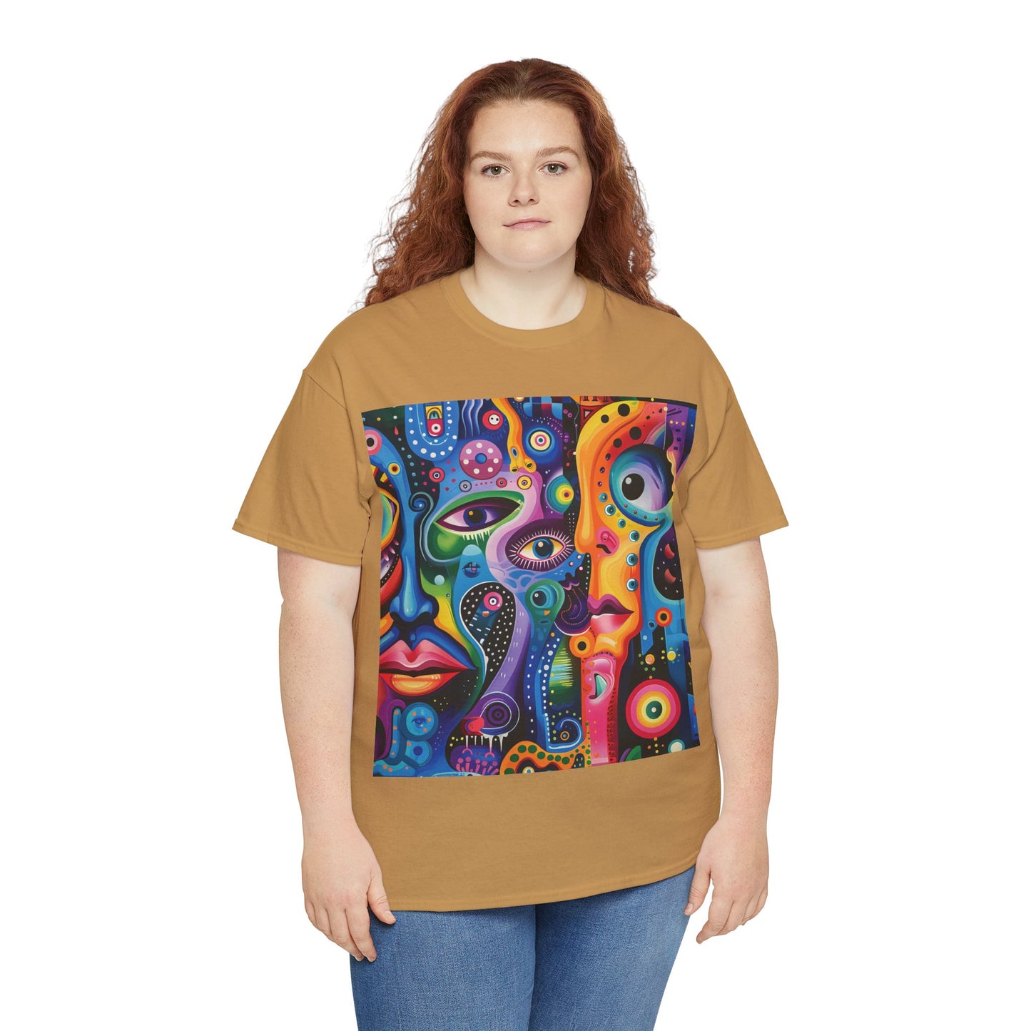 Psychedelic Visions Unisex Heavy Cotton Tee