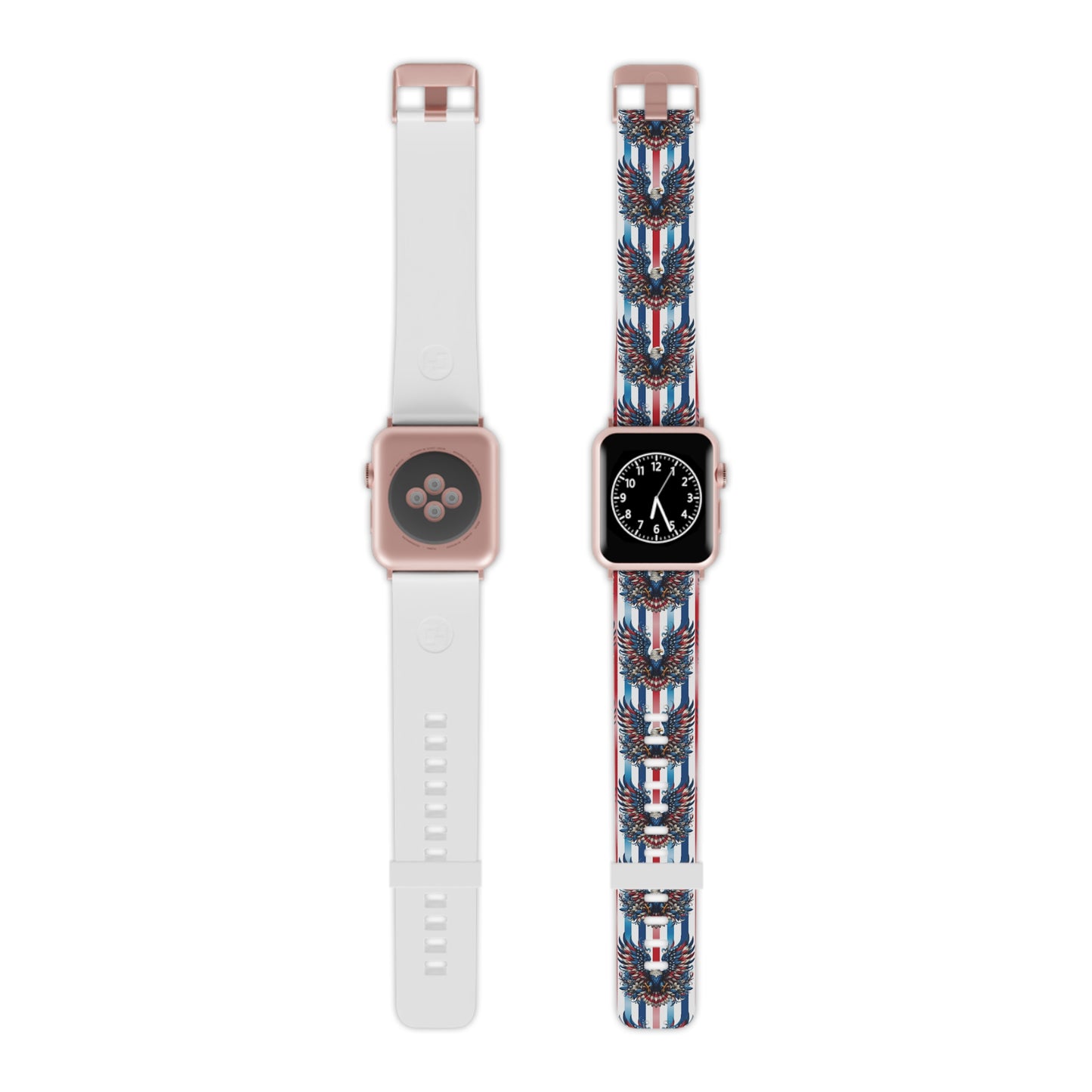 Patriotic Pride Apple Watch Band - Stylish Wrist Accessory for Independence Day & Beyond