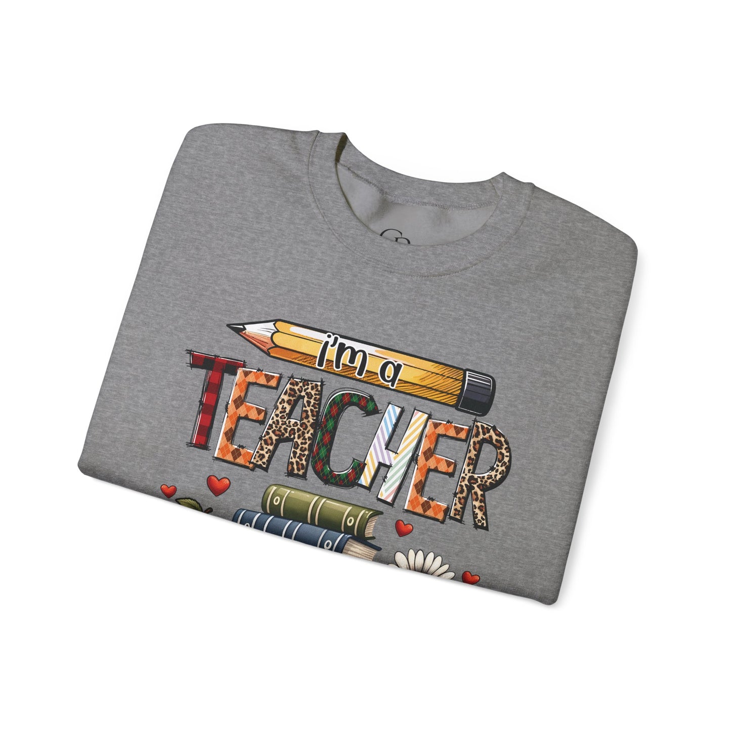 Teachers are Heros Unisex Heavy Blend™ Crewneck Sweatshirt