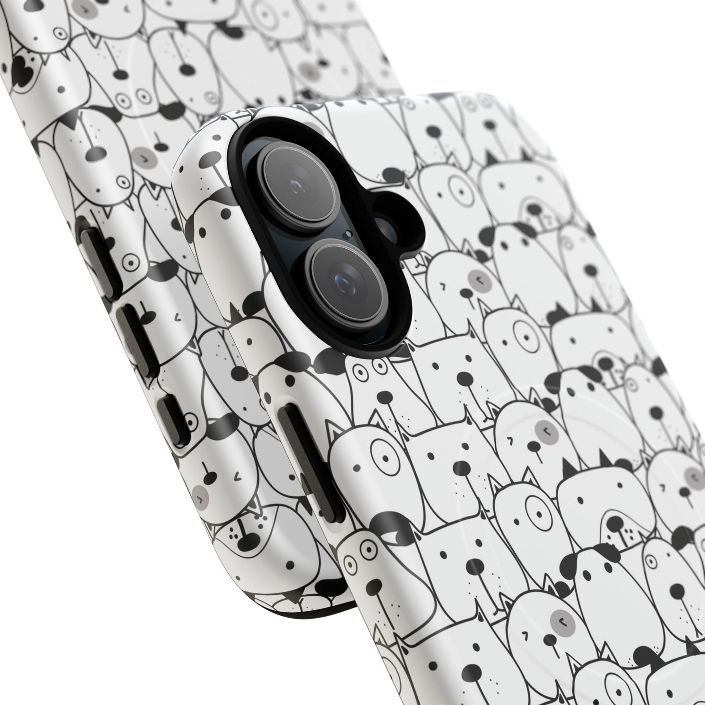 Cute Animal Pattern Phone Case, Tough Magnetic Cases for Pet Lovers, Gifts for Birthday, Holiday, Cute Accessories, Phone Covers
