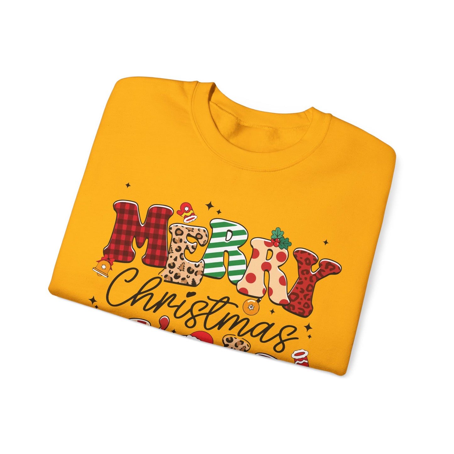Merry Christmas Unisex Heavy Blend™ Crewneck Sweatshirt
