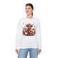 Autumn Highland Cow Charm Unisex Heavy Blend™ Crewneck Sweatshirt