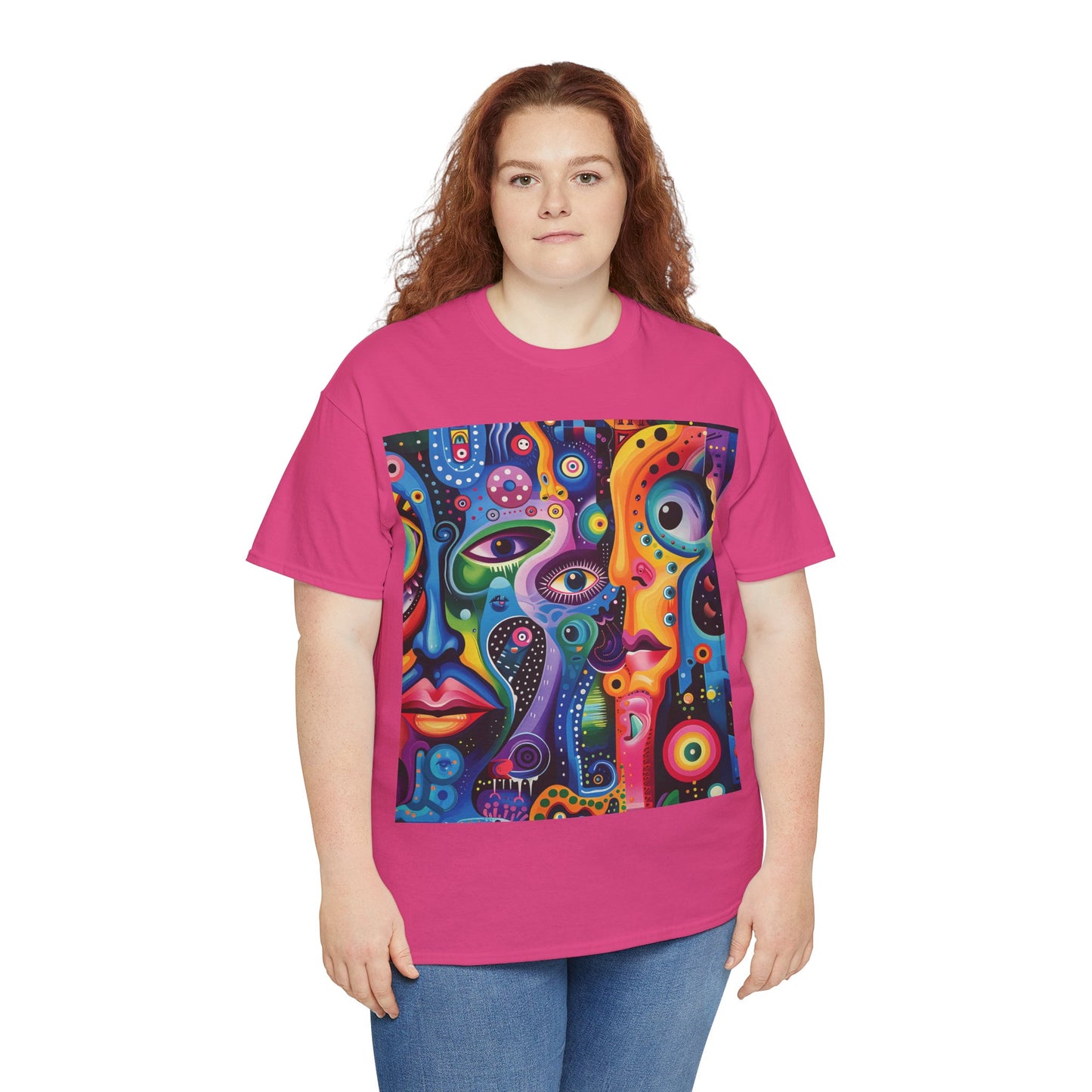 Psychedelic Visions Unisex Heavy Cotton Tee