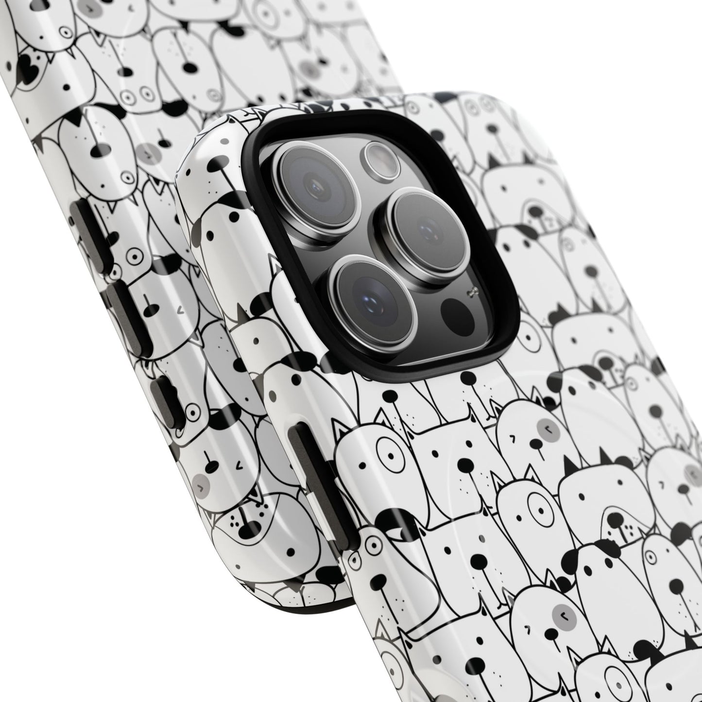 Cute Animal Pattern Phone Case, Tough Magnetic Cases for Pet Lovers, Gifts for Birthday, Holiday, Cute Accessories, Phone Covers