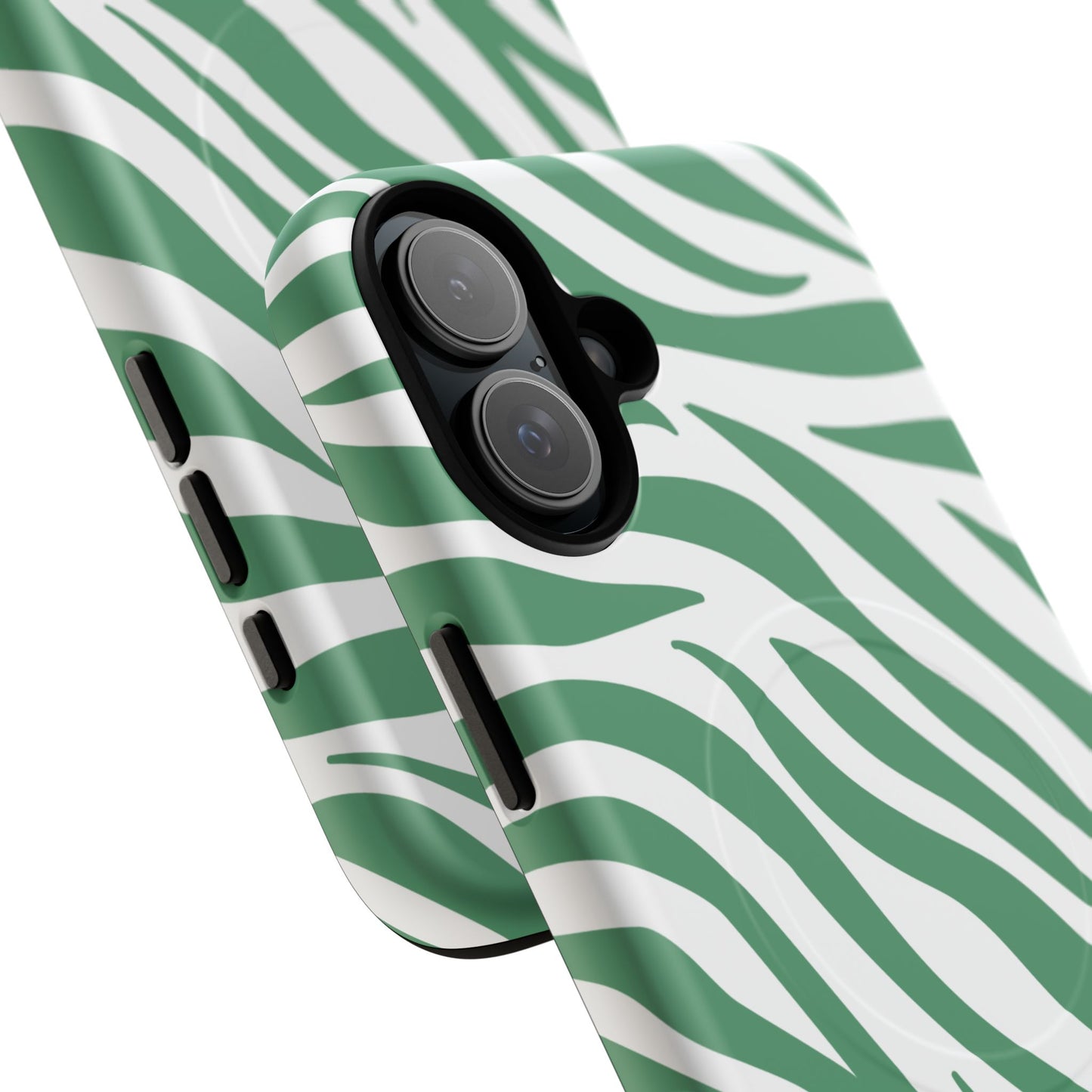 Trendy Zebra Print iPhone Case, Stylish Tough Magnetic Case for iPhone, Animal Print Accessory, Unique iPhone Cover, Gift for Animal Lovers