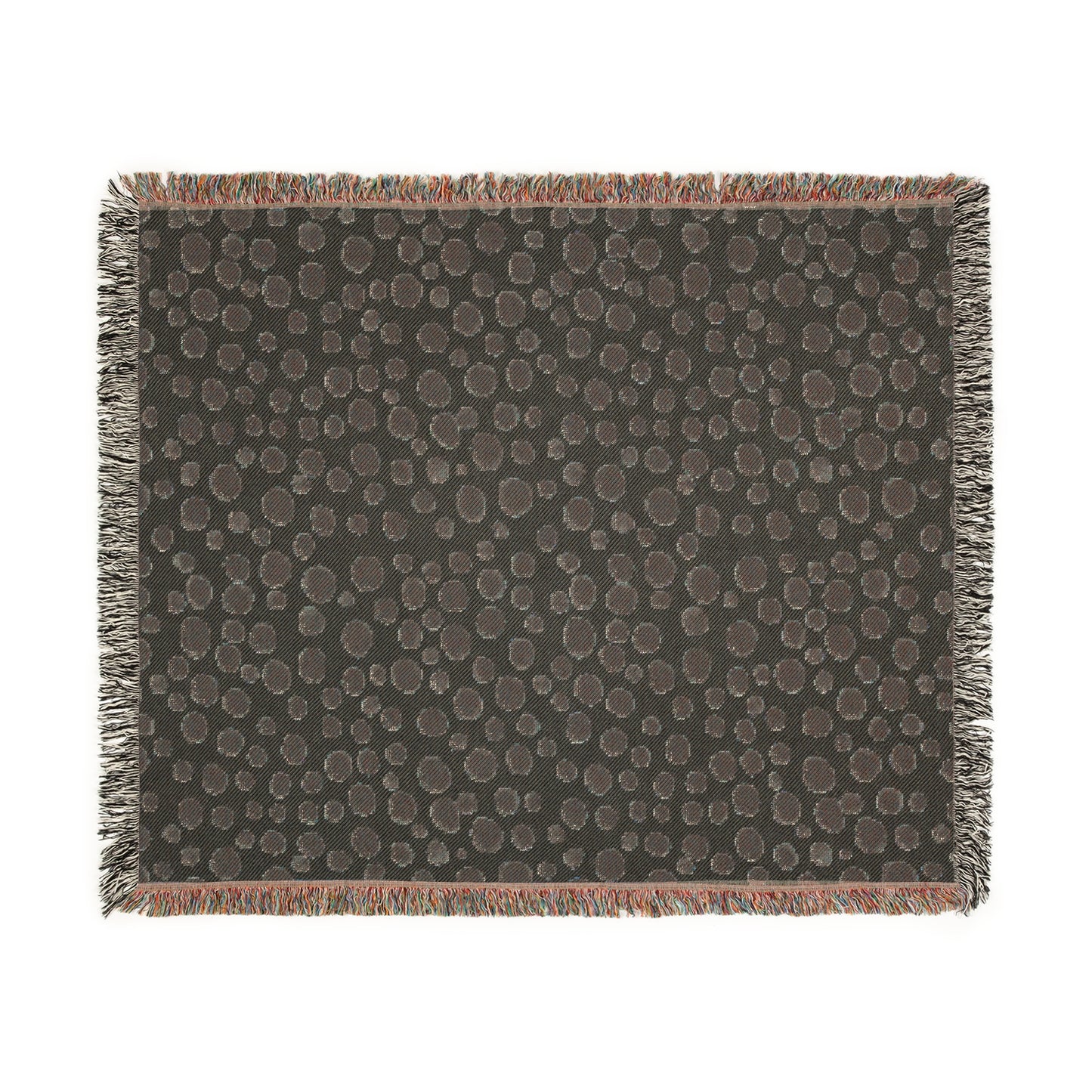 Speckled Serenity Tapestry Woven Blanket