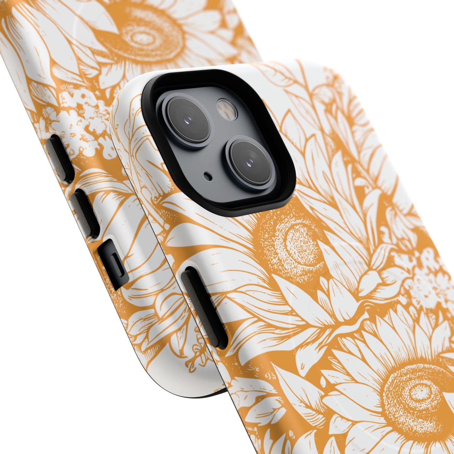 Loved John 3:16, Inspirational Gift, Tough iPhone Magnetic Case Scripture, Sunflower Bible Verse, MagSafe® iPhone® Tough Case, iPhone 14, iPhone 15, iPhone 16, Pro, Pro Max, Plus