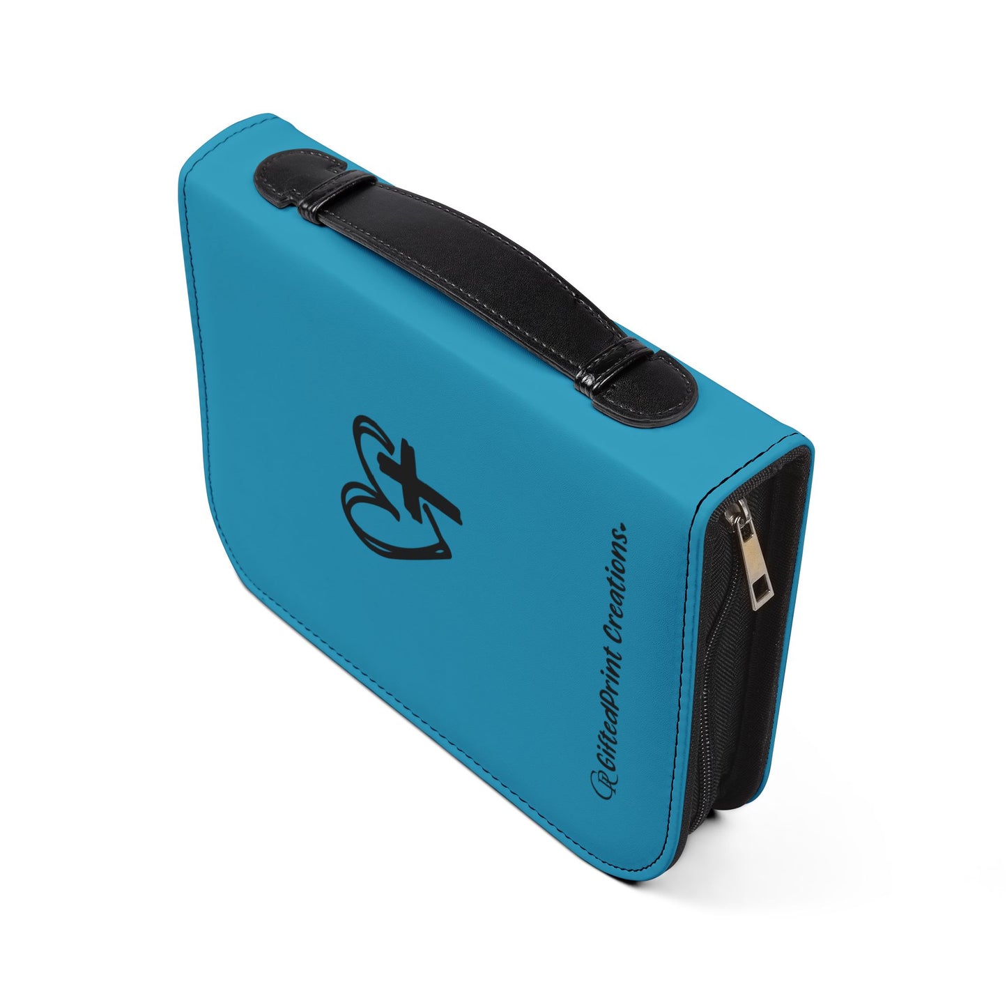 Personalized Floral Cross Bible Cover - Trust in the Lord Design| Baptism | Christening | Anniversary | Birthday Gifts.