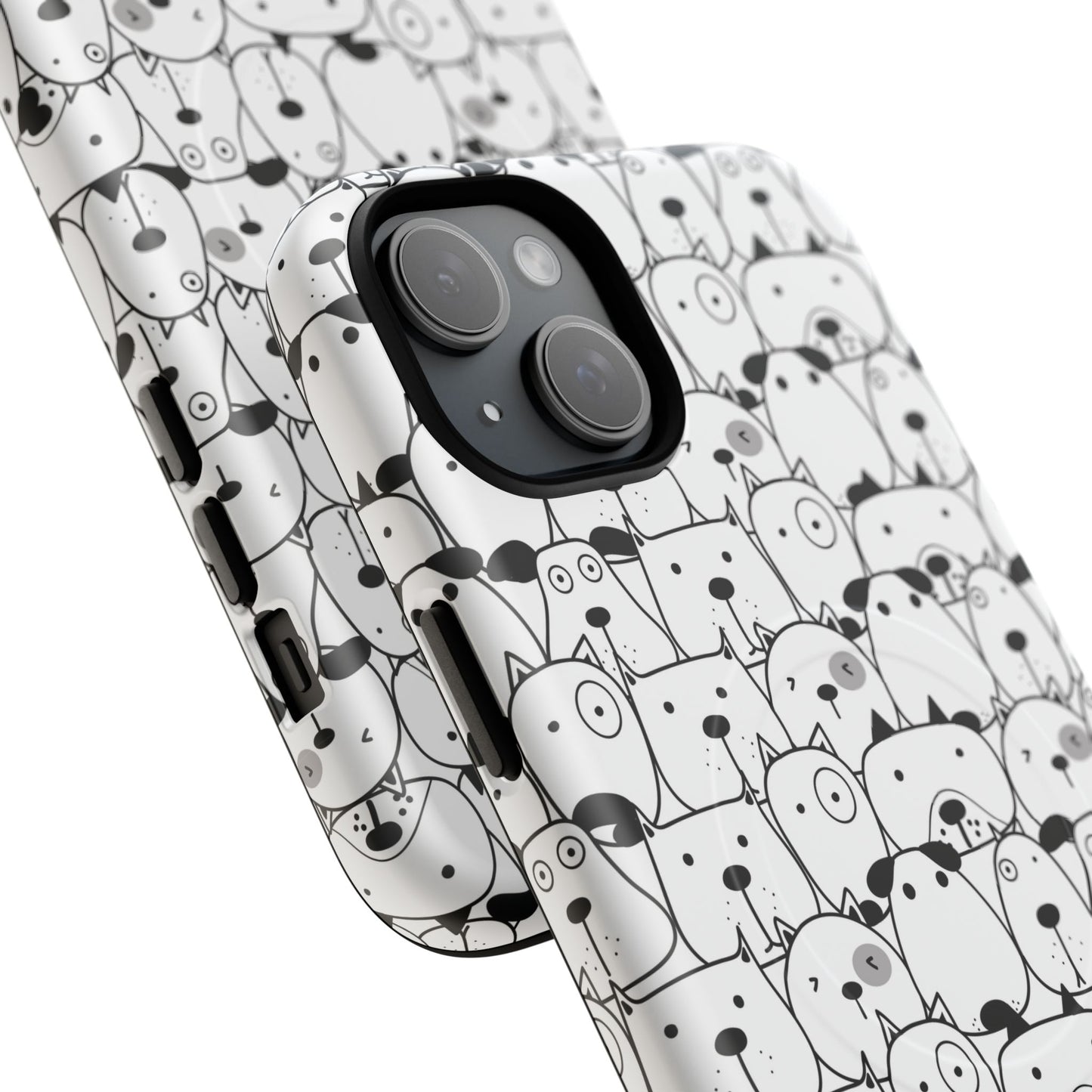 Cute Animal Pattern Phone Case, Tough Magnetic Cases for Pet Lovers, Gifts for Birthday, Holiday, Cute Accessories, Phone Covers