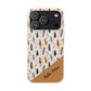 Personalized Whispering Feathers Samsung and iPhone Biodegradable Case, Custom Name Case.