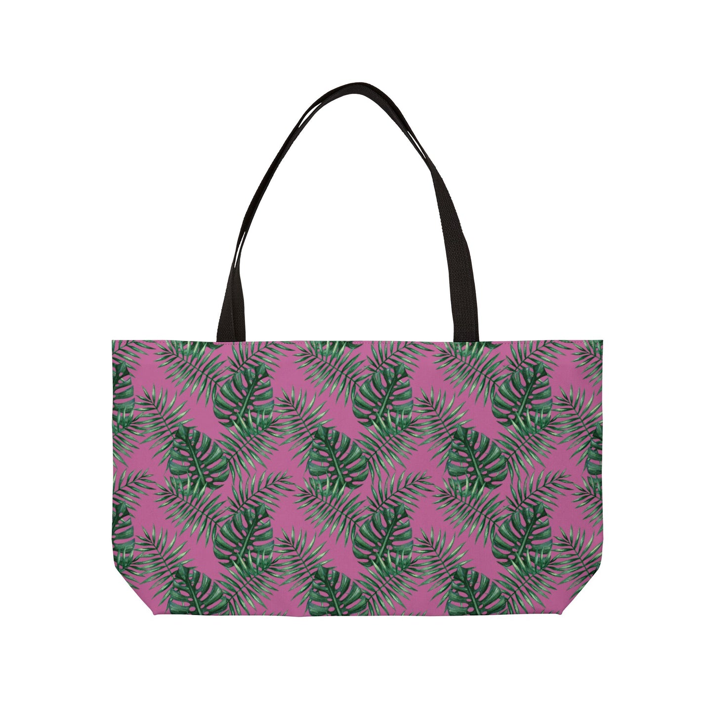 Tropical Bliss Pink Weekender Tote Bag