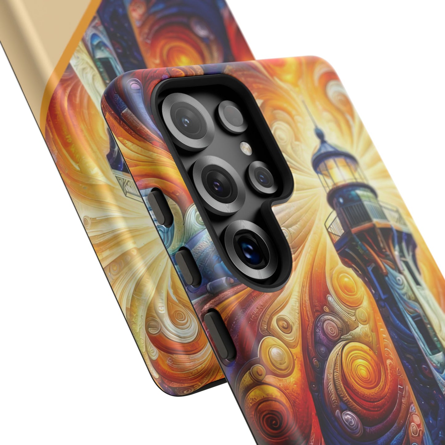 Personalized Cosmic Beacon Tough Samsung and Google Phone Cases