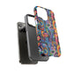 Psychedelic Visions Colorful Art iPhone Case - Tough Cases with Vibrant Abstract Design