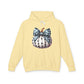 Polka Dot Pumpkin Charm Lightweight Hooded Sweatshirt