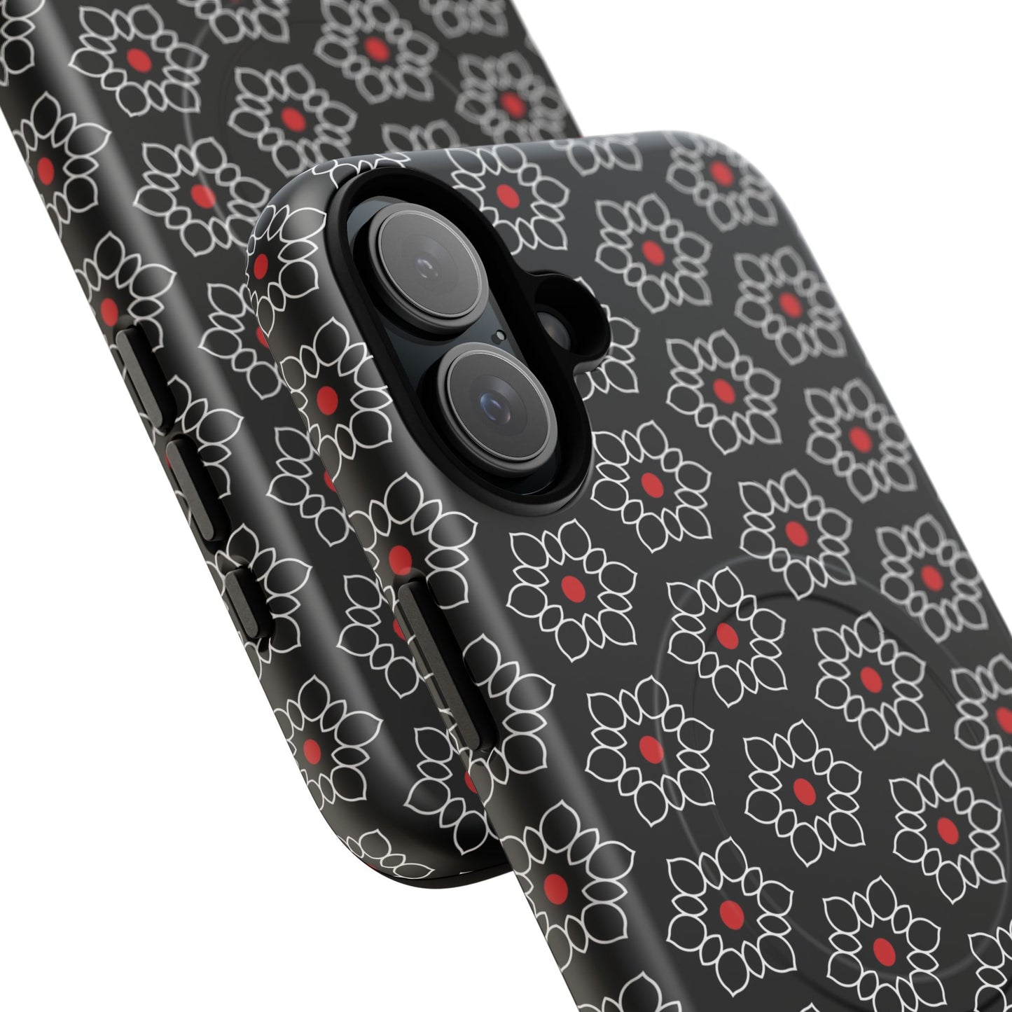 Floral Power Magnetic Tough iPhone Cover | Tough iPhone Cover, Floral Design, Custom iPhone Accessory, Gift for Her, iPhone Case