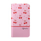 Personalized Cherry Blossom Dreams Flip iPhone and Samsung Cases — Wallet Folio with Name & Affirmation.