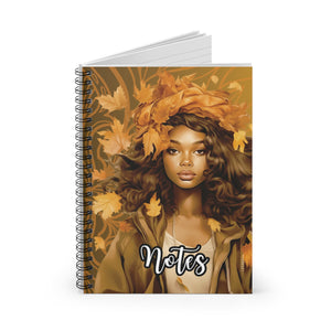 Autumn Inspired Spiral Notes - Notes, Fall Journal, Back to School Stationery, Unique Gift for Students, Cozy Writing Companion.