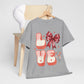 LOVE Charm Coquette Unisex Heavy Gildan Cotton Tee.