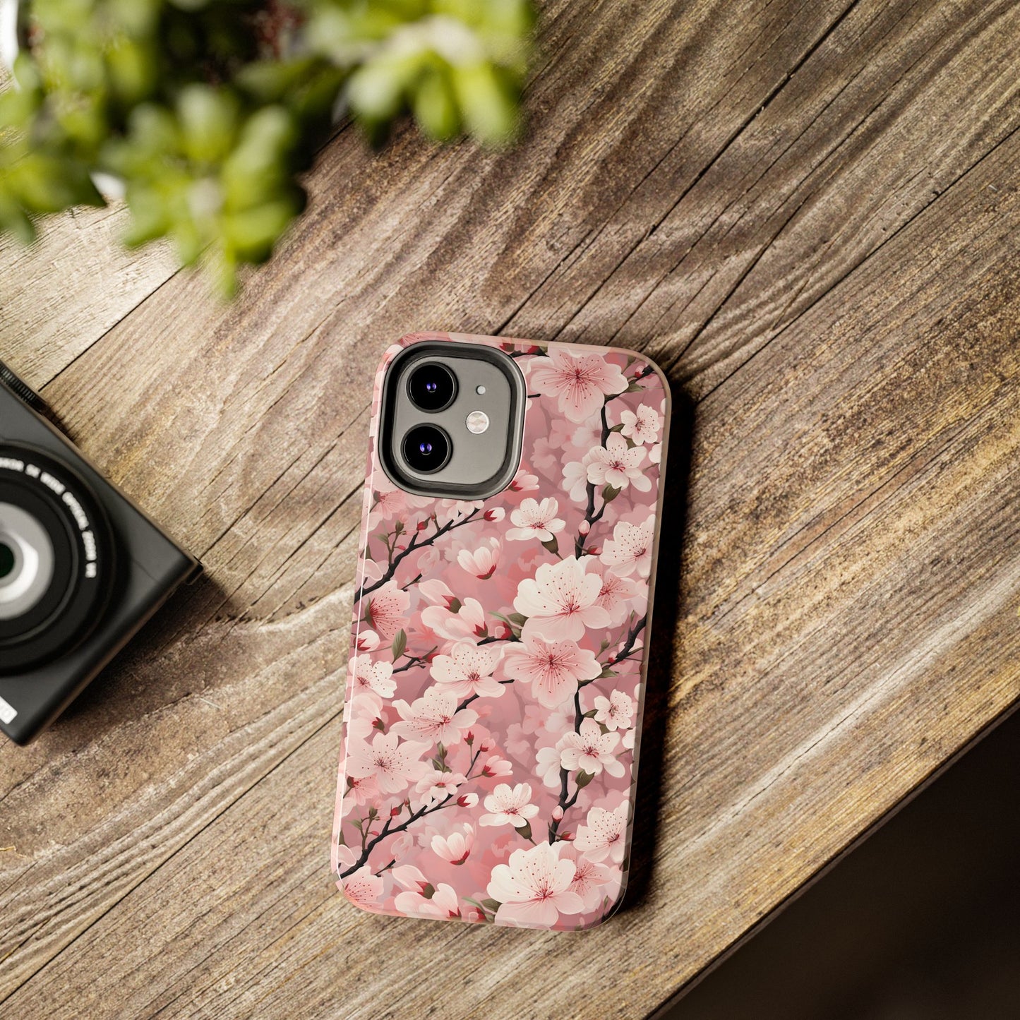 Cherry Blossom iPhone and Samsung Tough Phone Cases