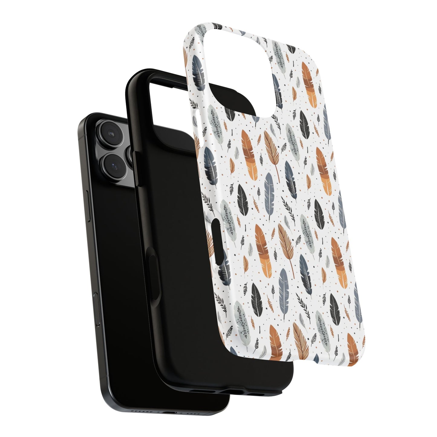 Whispering Feathers iPhone Tough Cases