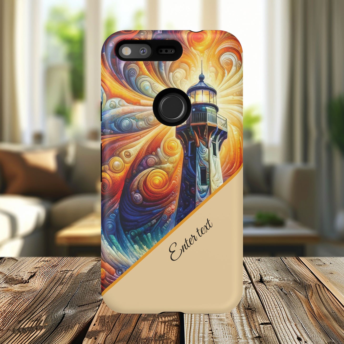 Personalized Cosmic Beacon Tough Samsung and Google Phone Cases