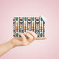 Afrobeat Harmony Bohemian Mini Clutch Bag - Colorful Tribal Pattern