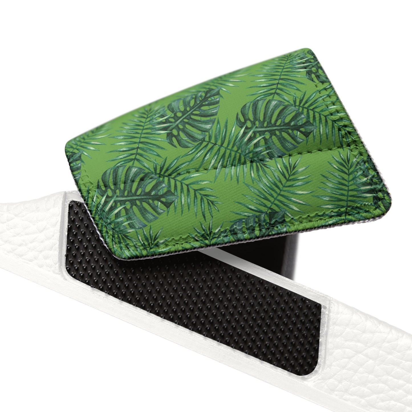 Green Tropical Bliss Women's Removable-Strap Sandals