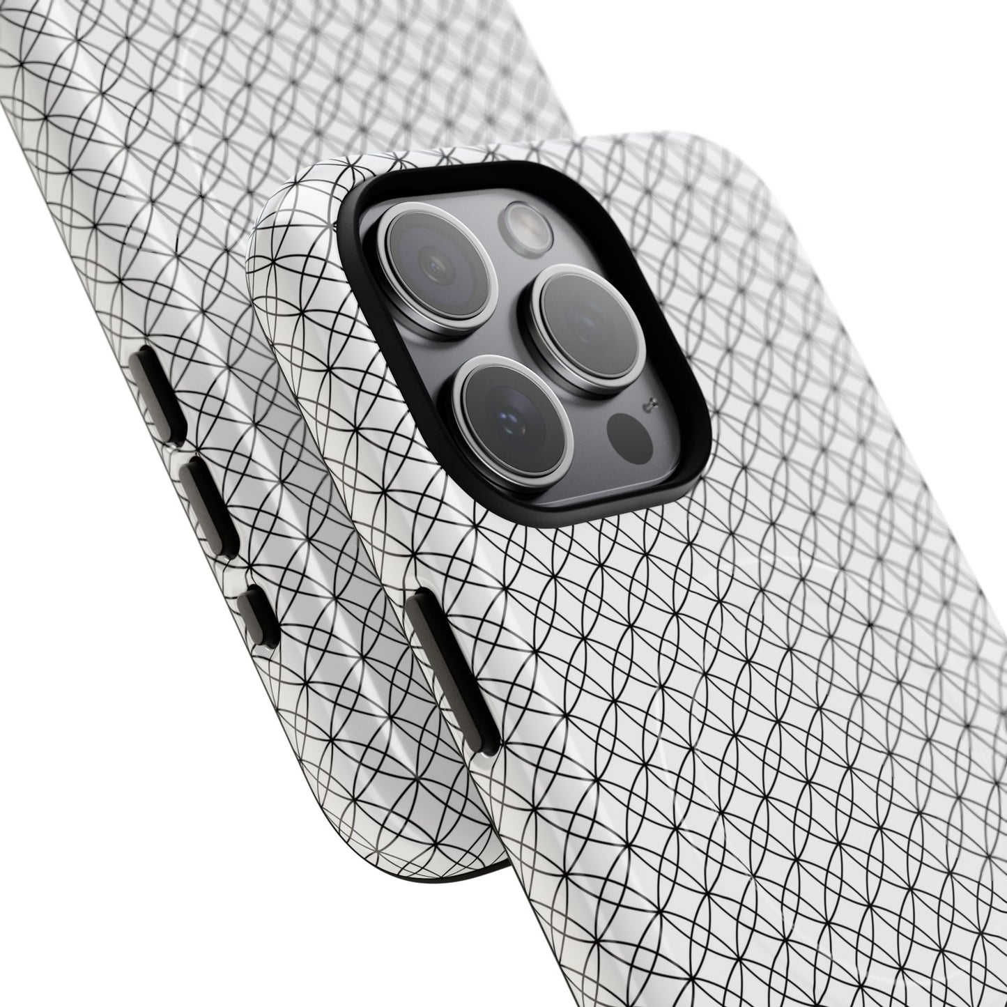 Personalized Geometric Phone Case, Stylish Tough Magnetic Cases, Unique Protection, Trendy Gift for Tech Lovers, Modern Mobile Accessory