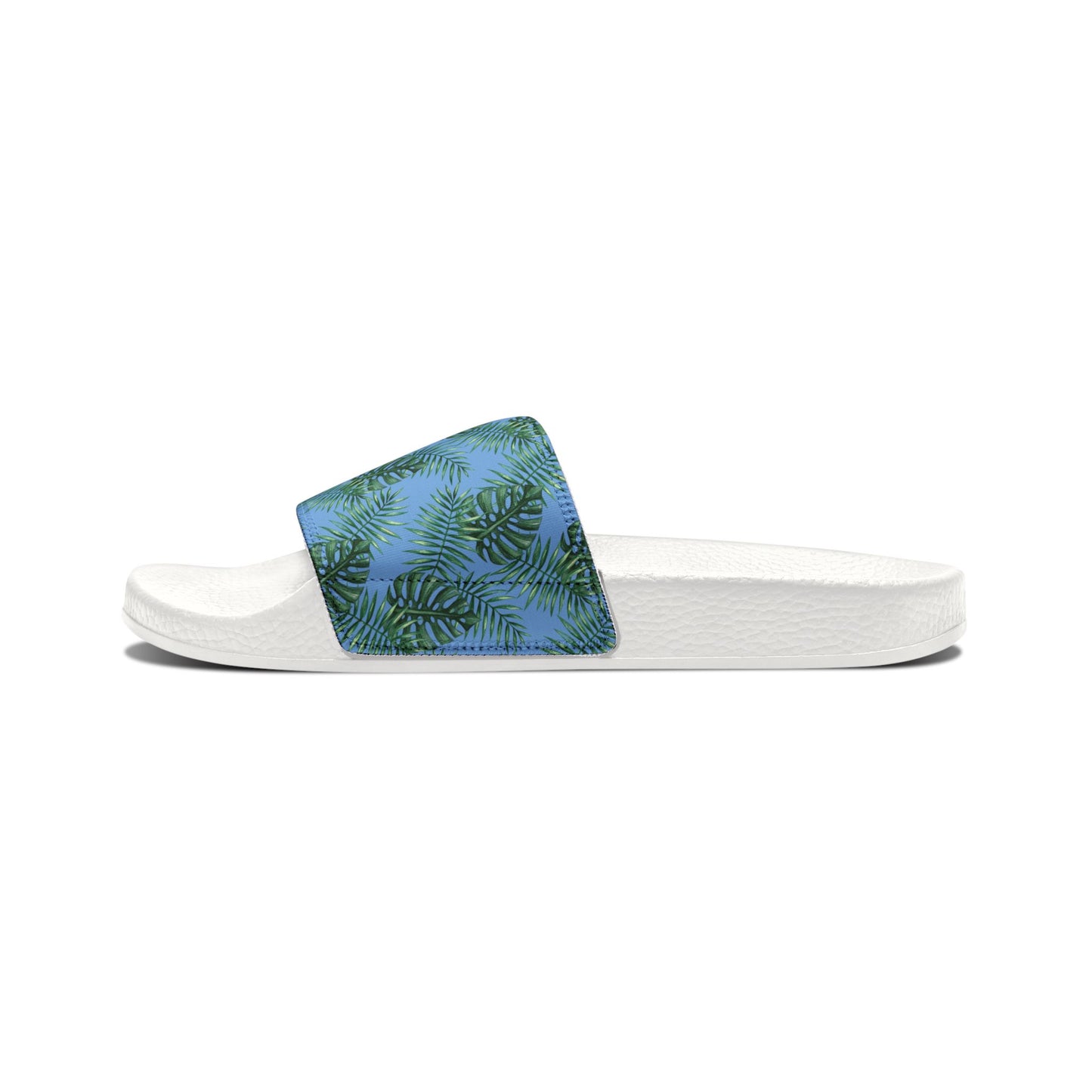 Tropical Bliss Blue Youth Removable-Strap Sandals