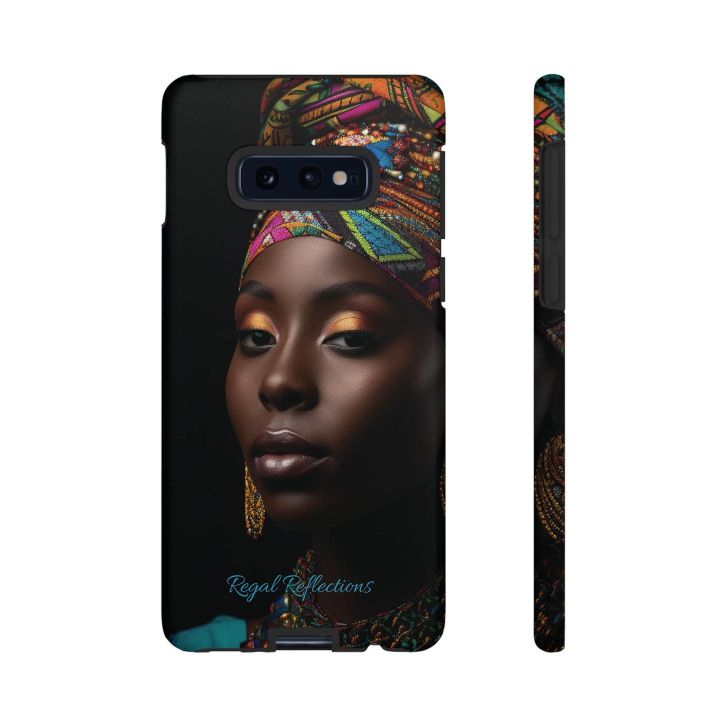 Regal Reflections: African Majesty Samsung Tough Phone Cases