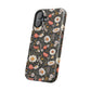 Blossom Elegance: Noir Garden Magnetic Tough iPhone Cases